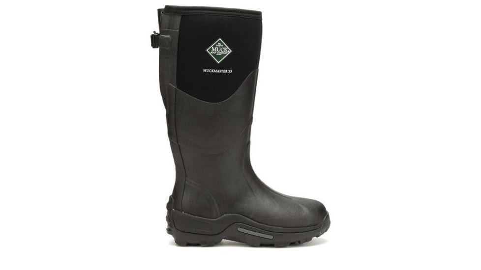 Muck Boots Muckmaster Wide Calf Boot - Mens, Black, 14, MMXF-000-BLK-140