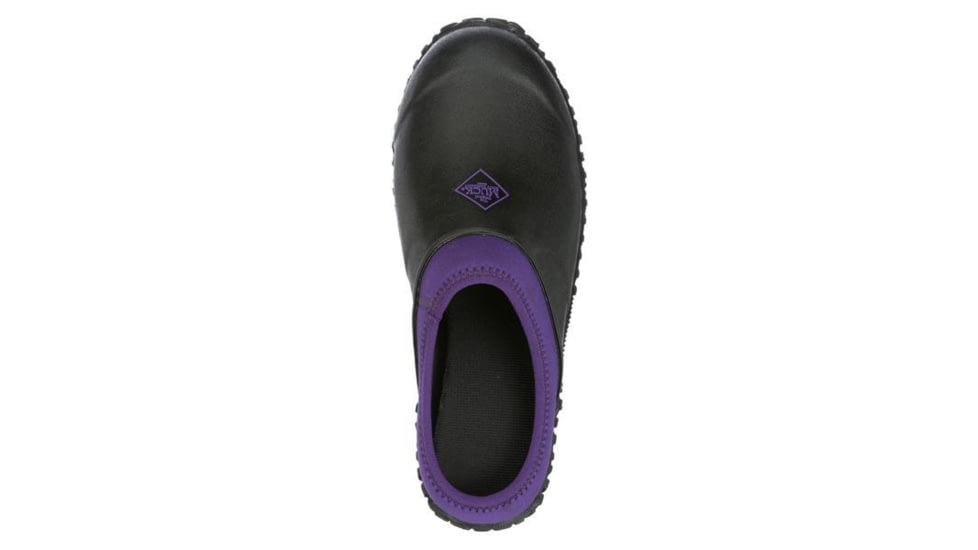 Muck Boots Muckster Clog - Womens, Black/Purple, 11, WMC-500-PUR-110