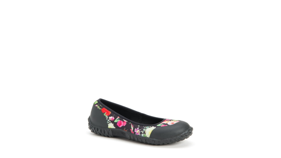 Muck Boots Muckster II Flat - Women's, 7.5 US, Medium, Night Floral Print, WMB-002-BLK-075