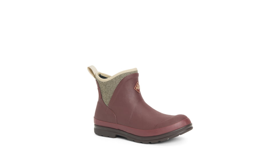 Muck Boots Originals Duck Lace Boot - Men's, 11 US, Medium, Rum Raisin/Tweed Herringbone, OAW-9TW-BRN-110