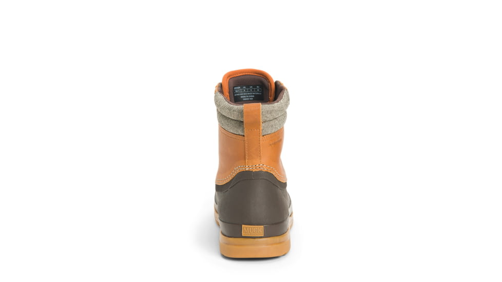Muck Boots Originals Duck Lace Boot - Men's, 8 US, Medium, Tan/Dark Brown, ODL-902-TAN-080