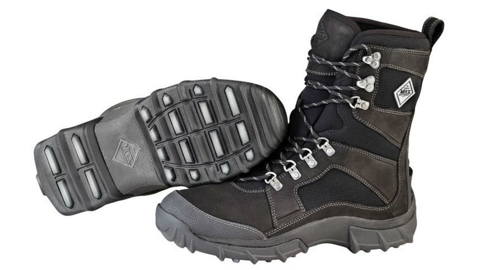 Muck Boots Peak Essential Hiking Boot - Men's-Black/Charcoal-Medium-7 US