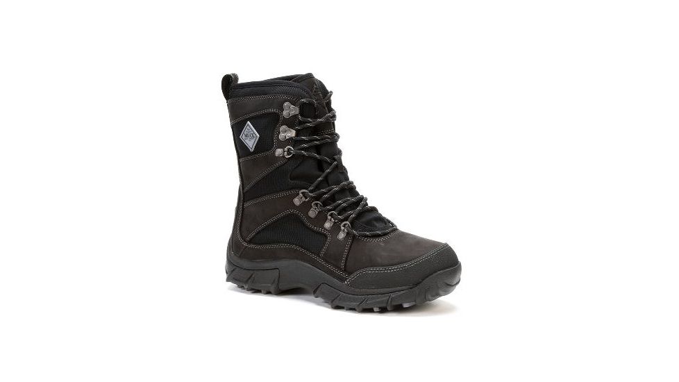 Muck Boots Peak Essential Hiking Boot - Mens-Black/Charcoal-Medium-11 US muk0005-Black/Charcoal-Medium-11 US