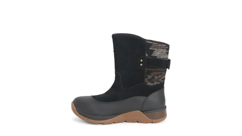 Muck Boots Womens Apres Lace v2 Leather, Blck, 5, AP2-1HRS-BLK-050