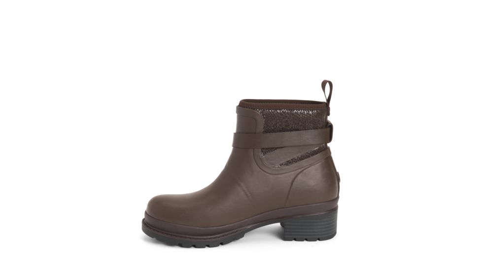 Muck Boots Womens Liberty Waterproof Ankle Rubber, Brown, 5, LWKR-900-BRN-050