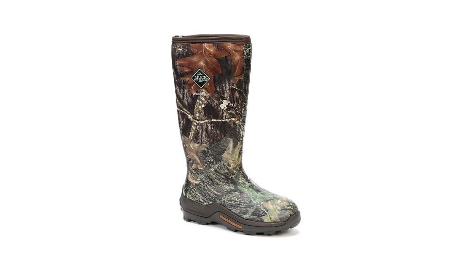 Muck Boots Woody Elite Rubber Boot - Mens-Mossy Oak/Break Up-Medium-10, Mossy Oak/Break Up, 10 muk0009-Mossy Oak/Break Up-Medium-10