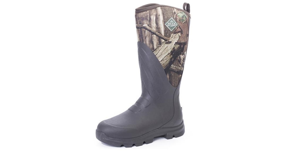Muck Boots Woody Grit All Terrain Hunting Boot - Mens, Brown/Mossy Oak Infinity, 7, WDC-INF-RT-070