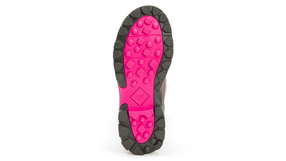 Muck Boots Woody PK - Womens, Bark/Real Tree APG/Hot Pink, 11, WWPK-RAPG-RT-110