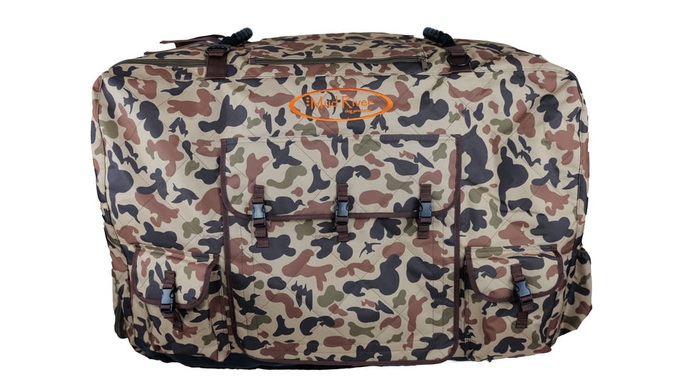 Mud River Maynard Reece Insulated Kennel Cover, Vintage Camo, Medium, 39010