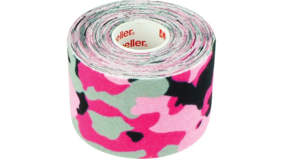 Mueller Sports Medicine Kt Tape Pink Camo Roll Strips 23937