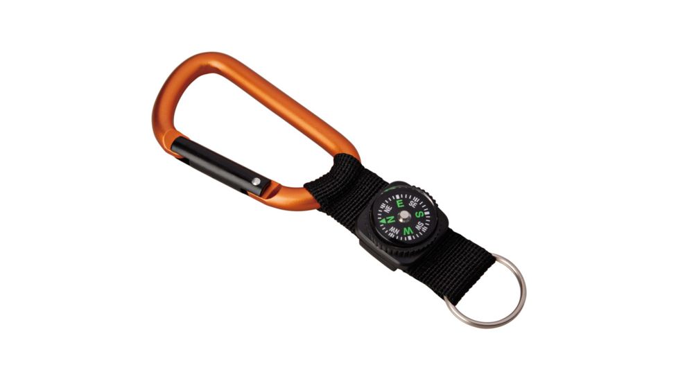 Munkees 8mm Carabiner W/compass Strap 3228