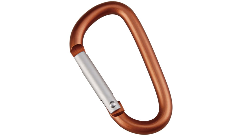 Munkees D Carabiner 6 X 60mm 2 Pk Asst 3206