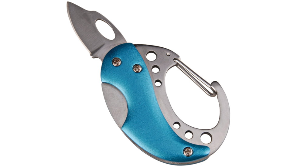 Munkees Mini Carabiner Knife - Blue 2517