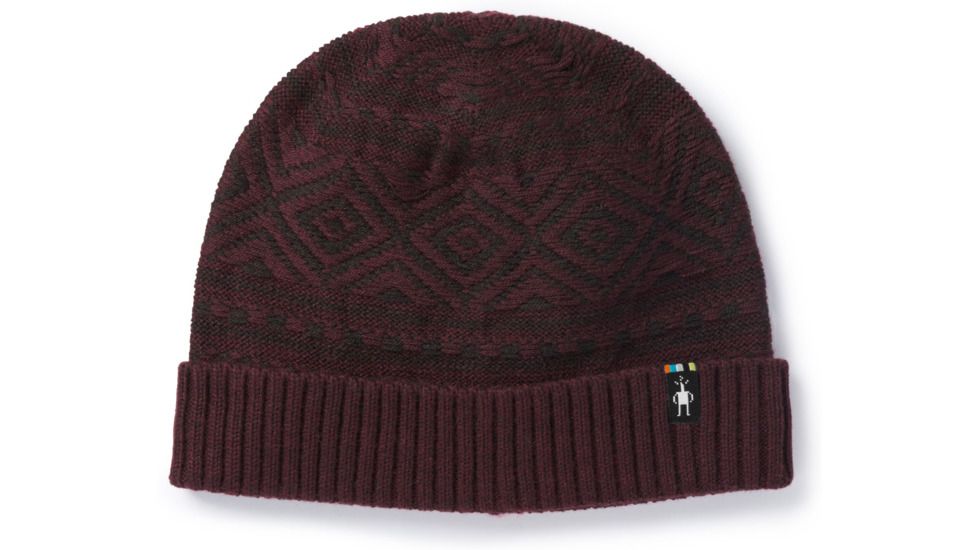 Smartwool Murphy's Point Hat-Unisex, Fig Heather, Unisex Medium, SW018050A24-1FM