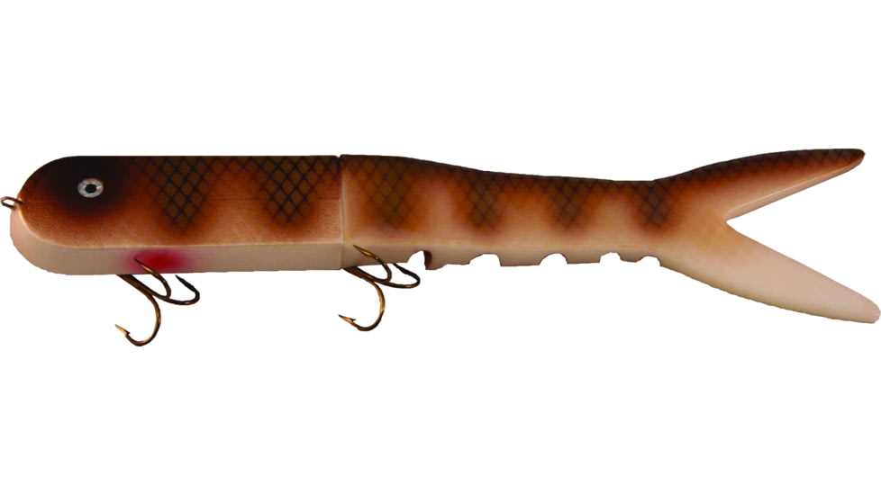 Musky Innovations Dyin Dawg 13in, 6 oz, 2 6/0 Hooks, Walleye Suspending, 5000