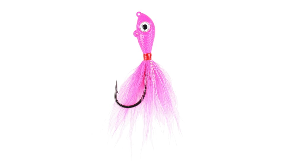 Mustad Big Eye Bucktail 8oz Pink, BEB-8-PK