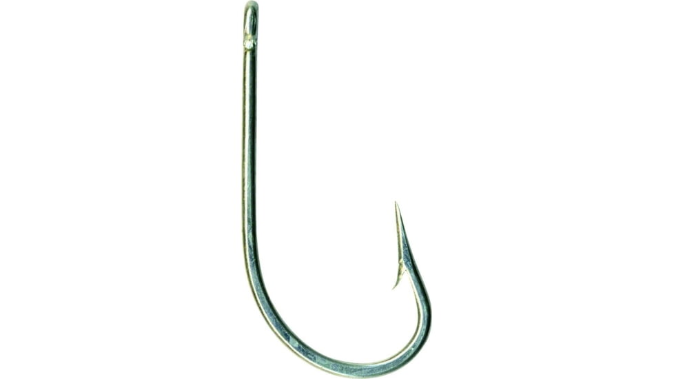Mustad Classic Tarpon Hook, Forged, 1X Short Shank, Ringed Eye, Duratin, Size 9/0, 100 per Pack, 7766-DT-9/0-100