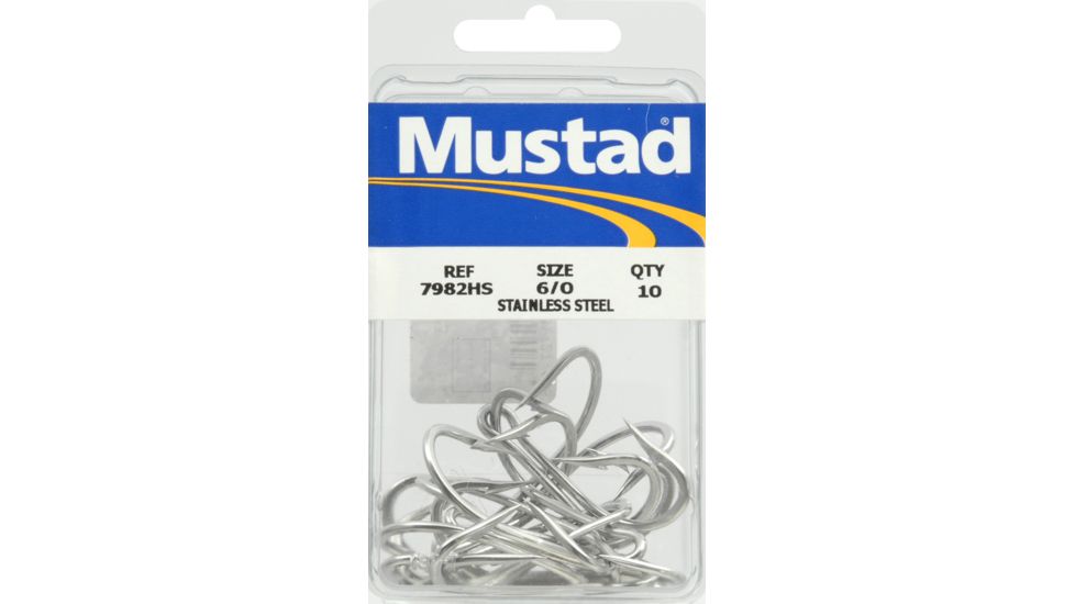 Mustad Double Troll Hk Ss Sz6/0 10Pk 271726