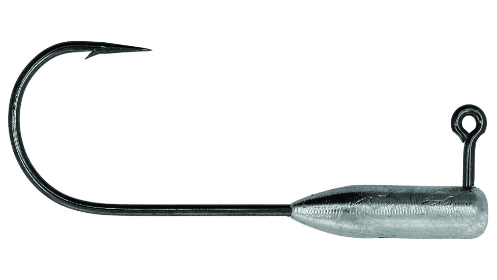 Mustad Elite Tube Jig Head, 4/0 Hook, Plain, 1/4oz, 5/per Pack, TH831-1/4-PL-5