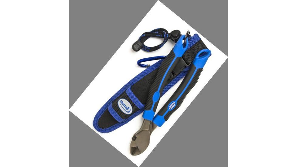 Mustad Heavy Duty Wire Cutters with 2 Crimper Holes 047507