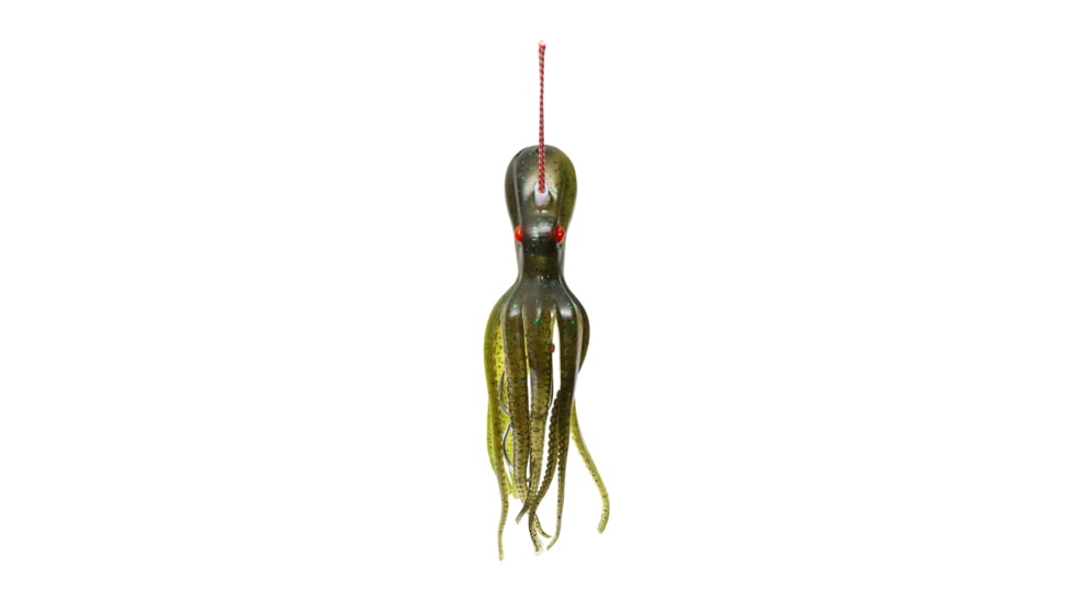 Mustad Ink Vader Octopus Jig, Green Devil Body 2Pk Mini, MIKVRB-MINI-AGD-2