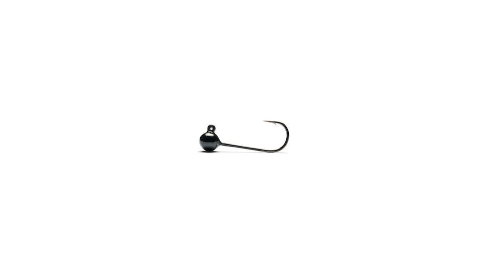 Mustad Jig Head, Black, 1/4oz, PSH833-1/4-BL-4
