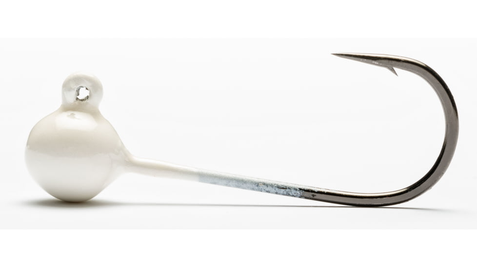 Mustad Jig Head, Pearl, 1/4oz, PSH833-1/4-PEA-4