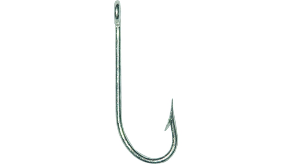 Mustad Kirby SeaHook, Kirbed Point, Offset Ringed Eye, Duratin, Size 13, 100 per Pack, 2330-DT-13-100
