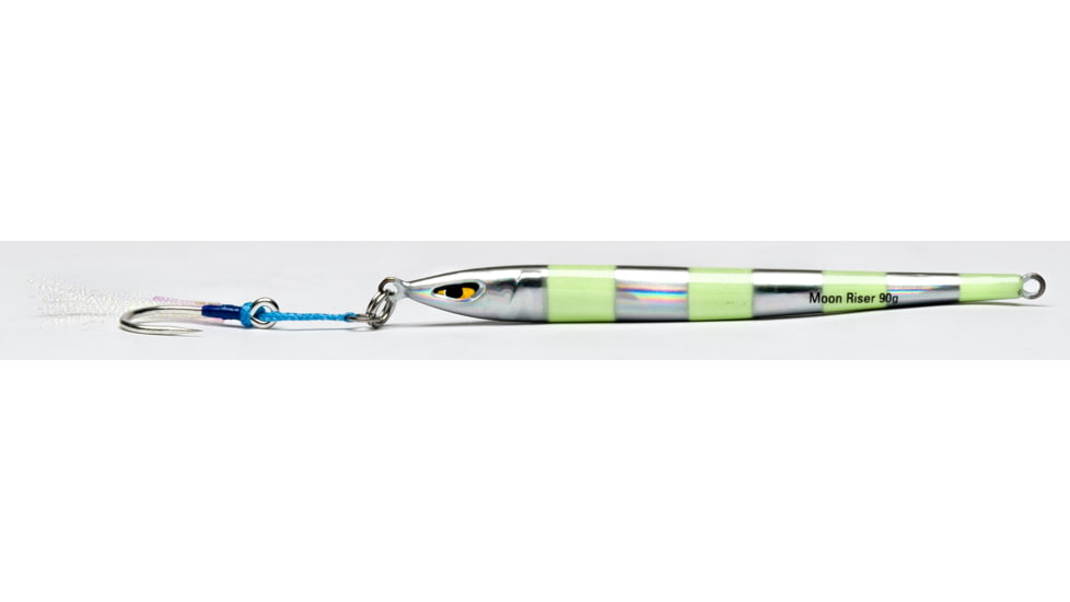 Mustad Moon Riser Jig, Full Chrome, 90g, MJIG03-FCR-90-1