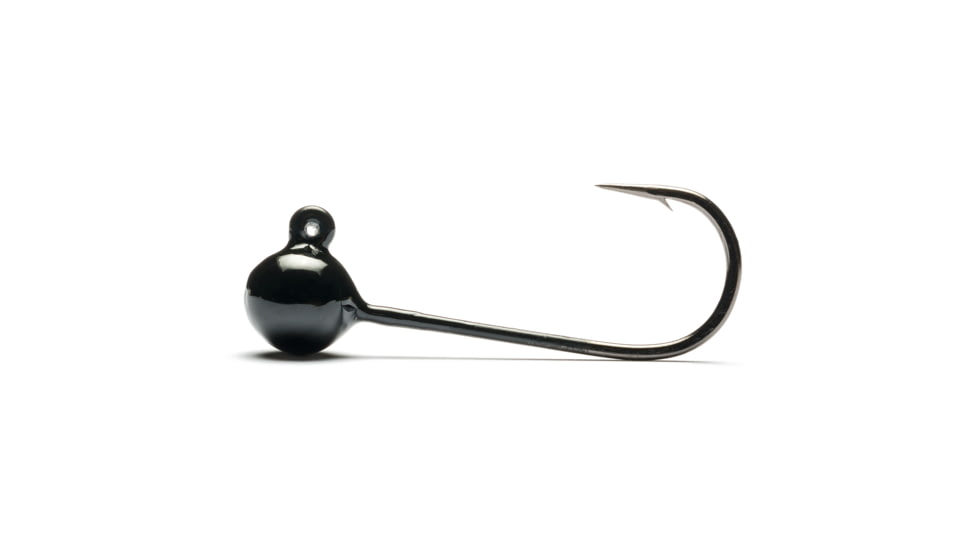 Mustad Mustad Jig Head Black 1/32oz, PSH833-1/32-BL-4