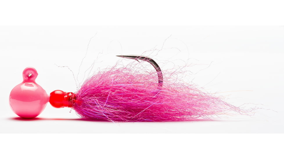 Mustad Sink It Series Jig, UV Hot Pink-Anadro Fuchsia, 1/8oz, SBJ-1/8-PF-1