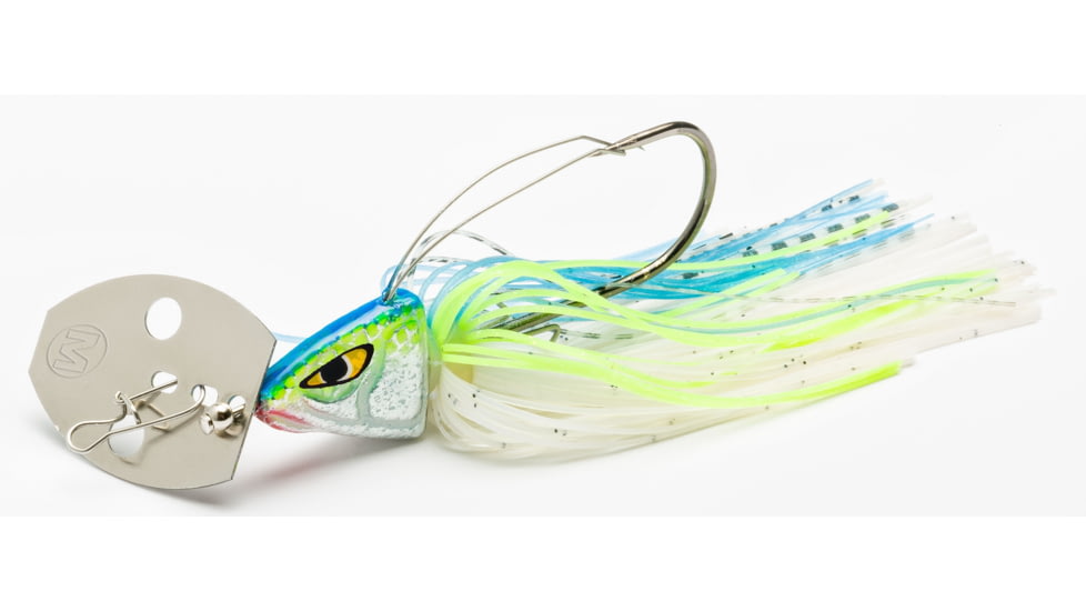 Mustad Skatter Shade Blade Jig, Sexy Shad, 3/8oz, WSS608-3/8-BCW-1