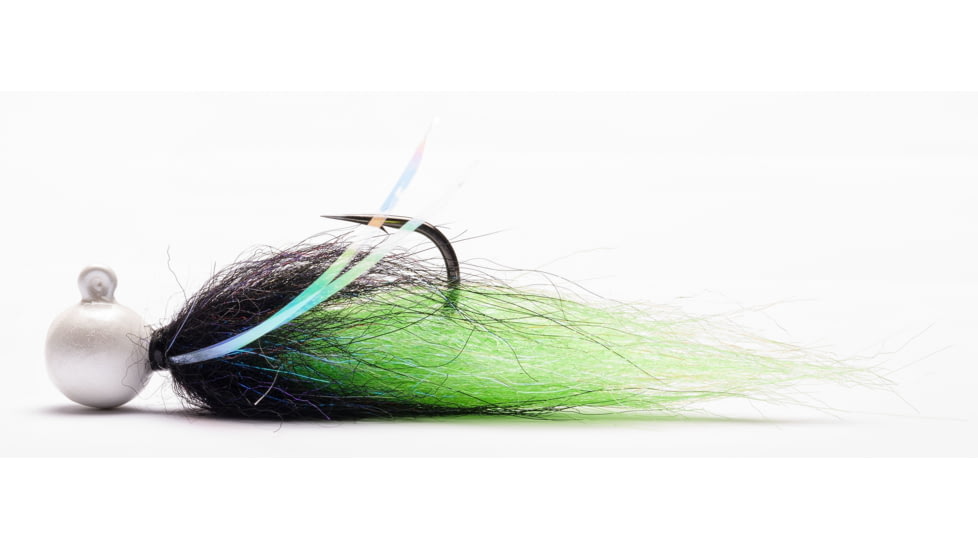 Mustad Tailout Twitcher Pearl-Senyo Midnight-Green Machine 3/4oz, STJ-3/4-PGBG-1