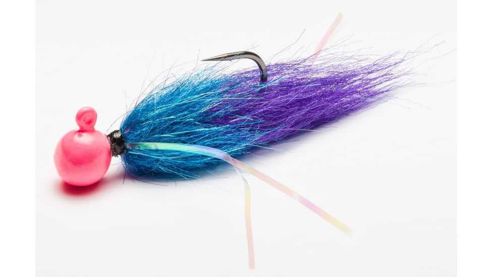 Mustad Tailout Twitcher UV Pink-Anadro Blue-Mystic Purple 1/2oz, STJ-1/2-PGBP-1