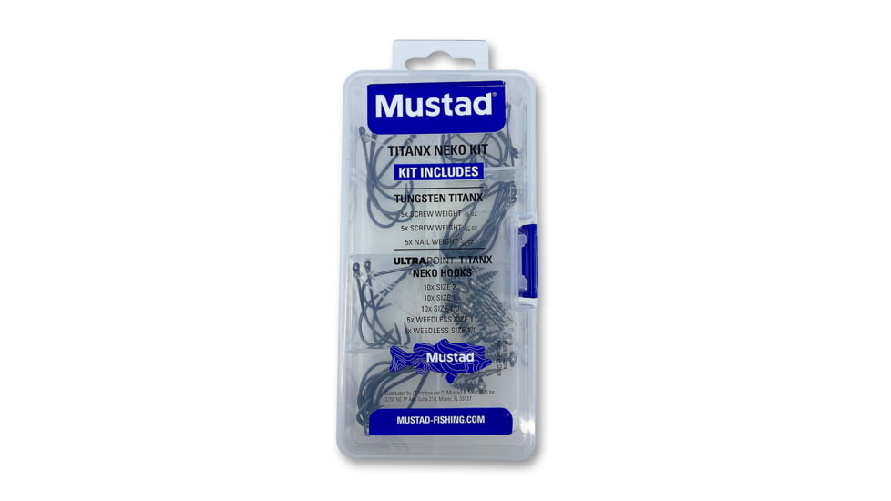 Mustad TitanX Neko Kit ASST 63pc, WN-NKIT-1