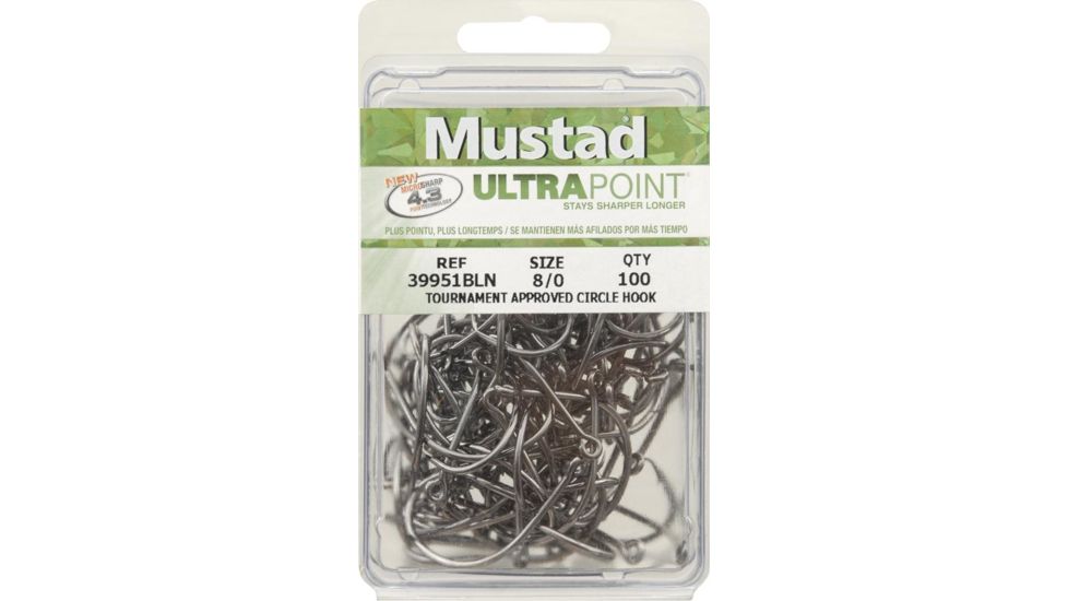 Mustad U.P. 100Pk 8/0 Circle 046362