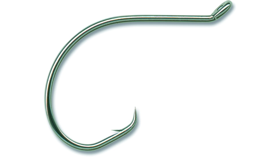 Mustad Ultrapoint Demon Perfect Inline Circle Hook, Needle Point, 1X Fine, Up Eye, Black Nickel, Size 1/0, 10 per Pack, 39954NP-BN-1/0-10U