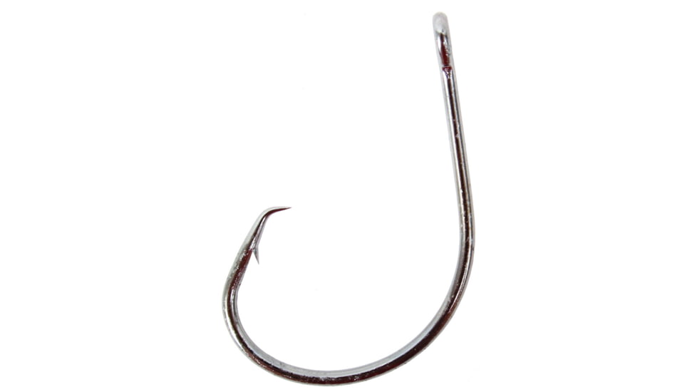 Mustad UltraPoint Demon Tuna Perfect Circle Hook, Needle Point, Wide Gap, Ringed Eye, Black Nickel, Size 10/0, 25 per Pack, 39951NP-BN-10/0-25U