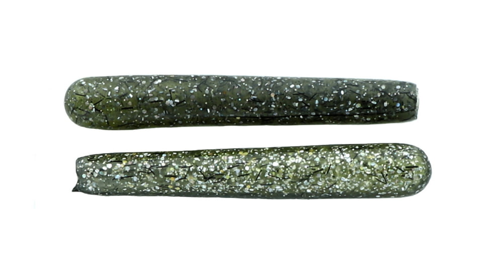 Mutiny Baits 3 1/2in Deep Blue Series Tube, 7pk., American Shad, back-smoke w/gld,slvr holo flk/belly-clear w/ gld, silvr hol, 330-MB446