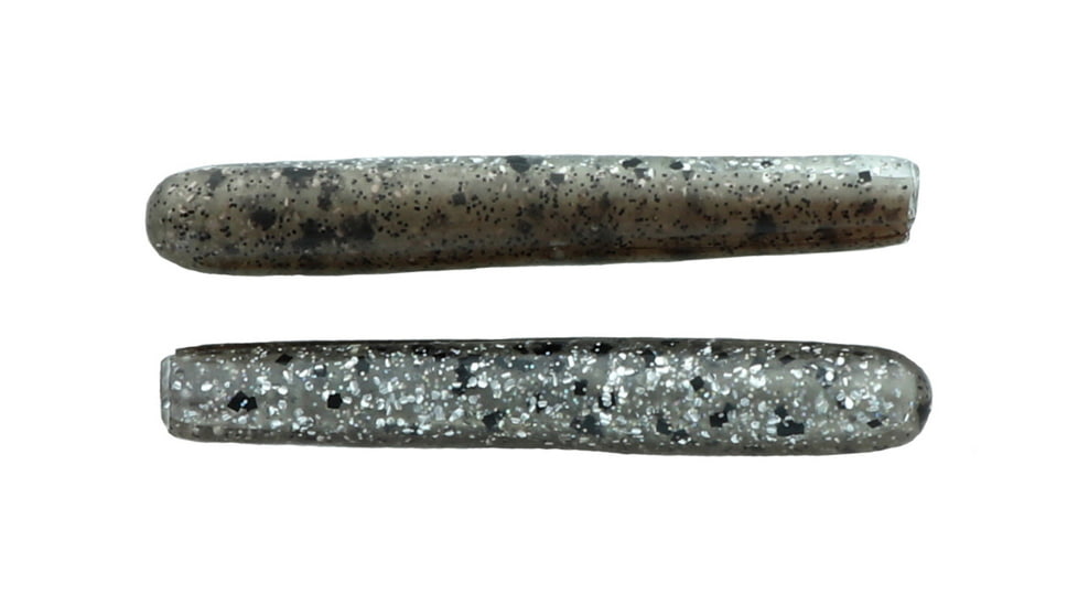 Mutiny Baits 3 1/2in Deep Blue Series Tube, 7pk., Anchovy back-smokey brown, black flk/ belly-silver flk, 330-MB445