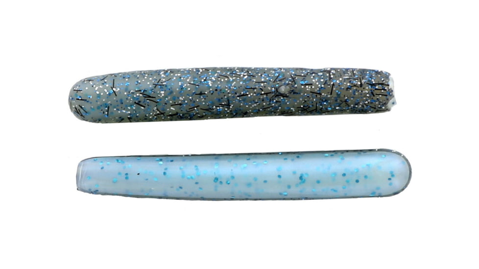 Mutiny Baits 3 1/2in Deep Blue Series Tube, 7pk., Booty back-smoke w/ blu,gold,blk/belly-blue pearl sapphire flk., 330-MB441