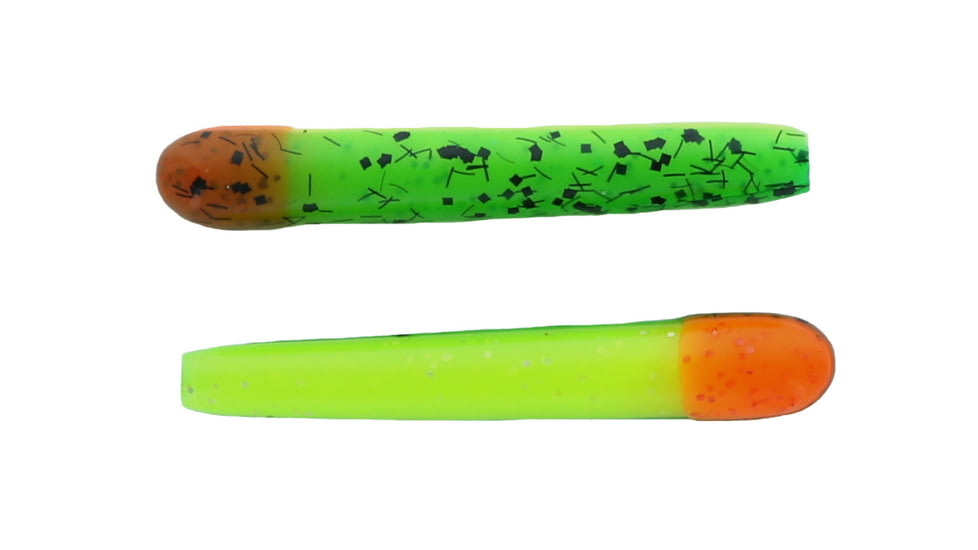 Mutiny Baits Deep Blue Series Tube, 7, 3 1/2in, Fire Tiger, 330-MB452