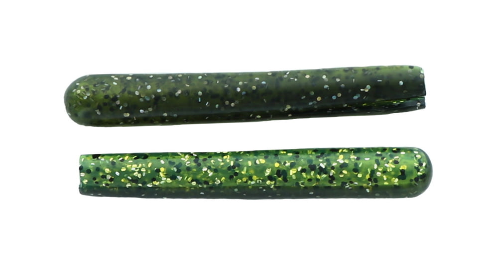 Mutiny Baits 3 1/2in Deep Blue Series Tube, 7pk., Gold Rush back-smoke w.holo flk/ belly-rootbeer gold, blk flk, 330-MB448