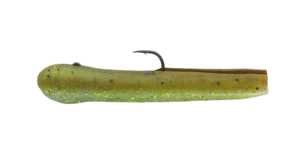 Mutiny Baits 3 1/2inDeep Blue Series Tube Pre-Rigged, 3/8 oz., 2pk.,Changeable Flash, back-changeable/belly-chart flk., 331-MB443
