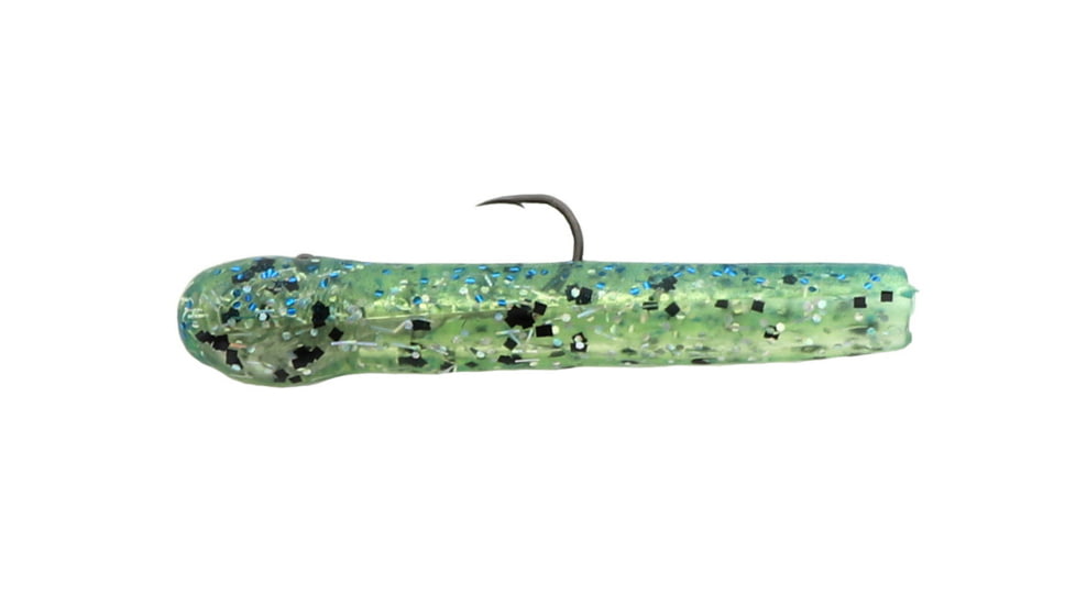 Mutiny Baits Deep Blue Series Tube Pre-Rigged Tube, 2, 3 1/2in, Sardine, 331-MB451
