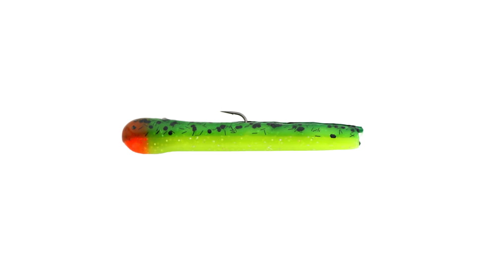 Mutiny Baits Deep Blue Series Tube Pre-Rigged Tube, 2, 4 1/2in, Fire Tiger, 351-MB452