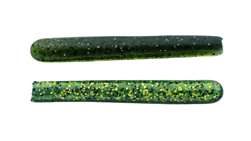 Mutiny Baits Deep Blue Series Tube, 4 1/2in, 5pk., Gold Rush, back- smoke / holo flk./belly rootbeer gold, blk flk., 340-MB448