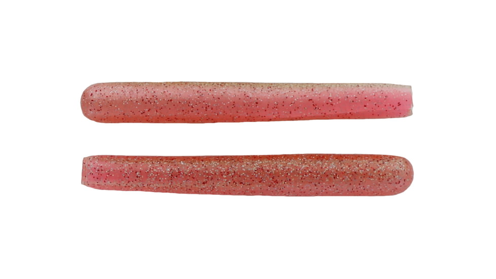 Mutiny Baits Deep Blue Series Tube, 5 1/2in, 5 pk. Bubblicious, back-bubble gum/belly-clear w/red, gold flk., 350-MB442