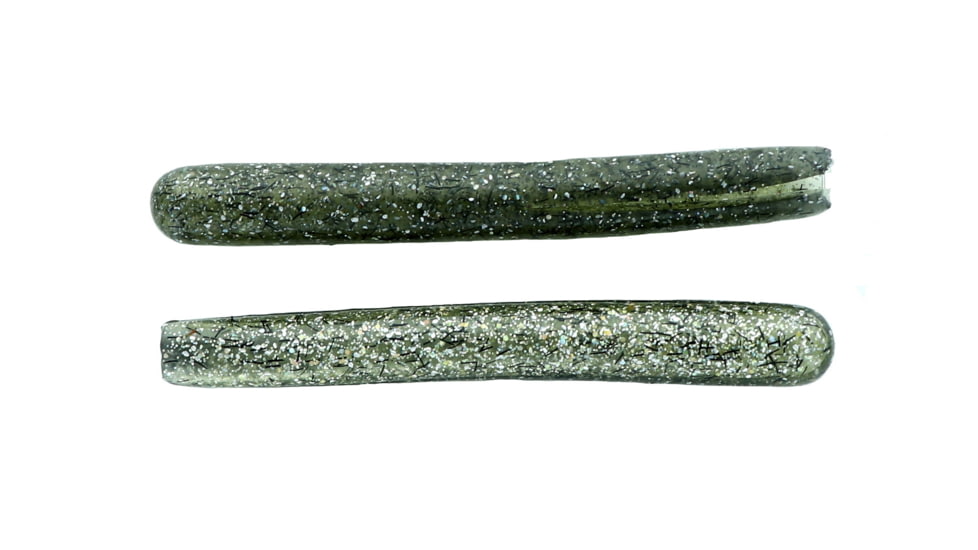 Mutiny Baits Deep Blue Series Tube, 5 1/2in, 5pk., American Shad, back-smoke w/gld, slvr holo flk/belly-clear w/gold, slvr hol, 350-MB446