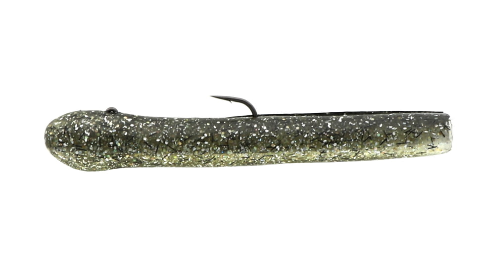 Mutiny Baits Deep Blue Series Tube Pre-Rigged,5 1/2in,1oz. 2pk.,American Shad,bck-smk, gld, slvr holo flk/belly-clear,gld,slvr hol, 351-MB446